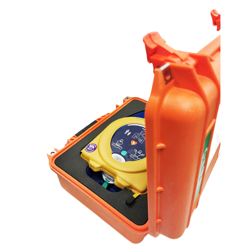 Hard Case for HeartSine 350P 360P & 500P Orange - AEDdonate