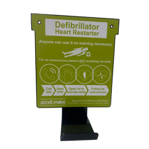 AEDdonate Universal AED Wall Hanger Indoor